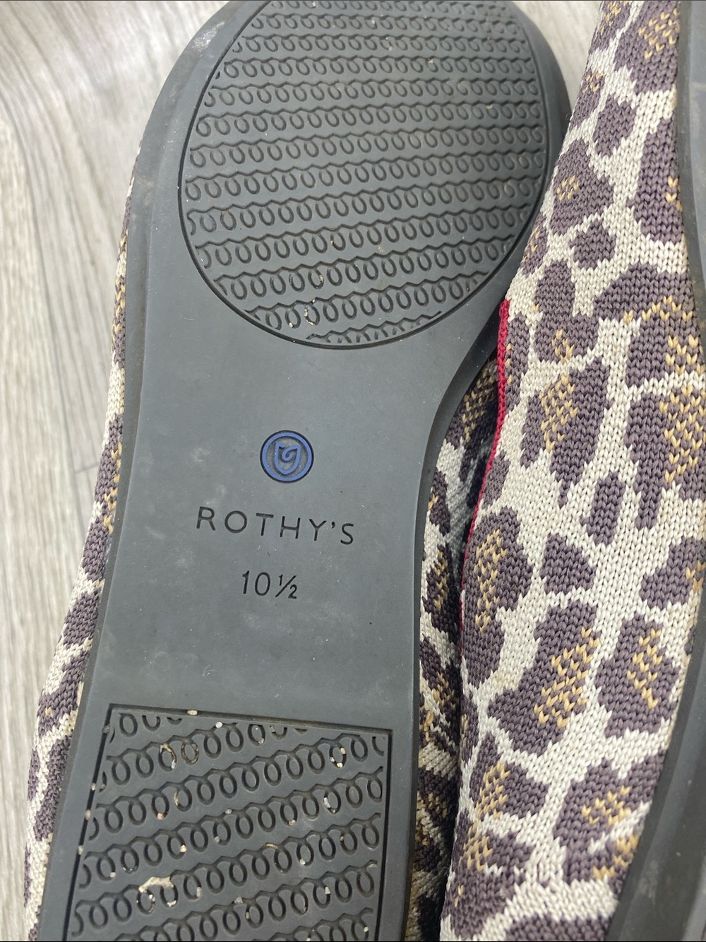 Well worn Rothy’s flats - Picture 9 of 10
